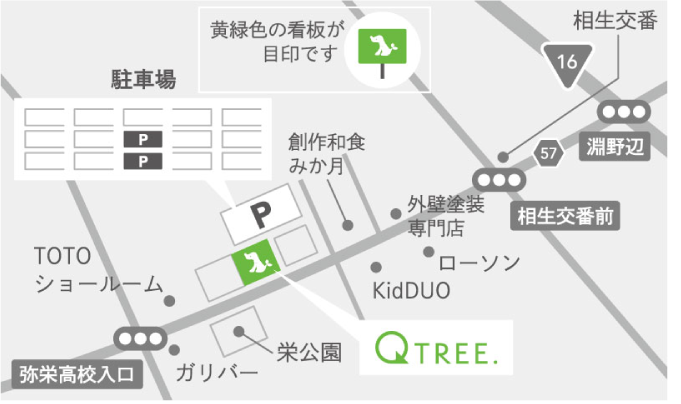 相模原店の周辺地図